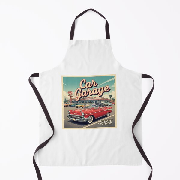 Item preview, Car garage classic old american car designed and sold by Design your dreams.