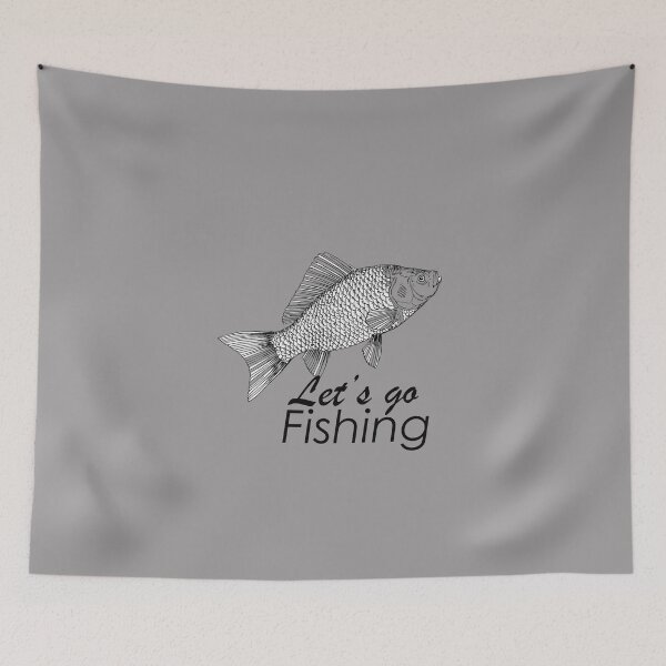 Item preview, Let’s Go Fishing! designed and sold by annenambiro.