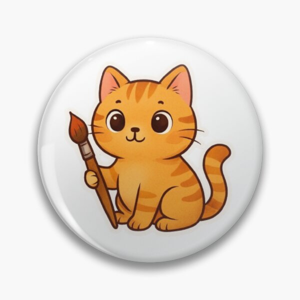 Item preview, Cat painter designed and sold by YourFavBuddy.
