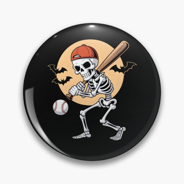 Artikelvorschau, Skelett Baseballspieler Halloween Jungen Männer Kinder Gruselig entworfen und verkauft von clothesy7.