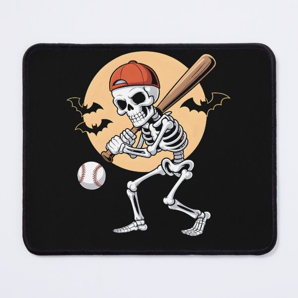 Item preview, Skeleton Baseball Player Halloween Boys Men Kids Spooky designed and sold by clothesy7.