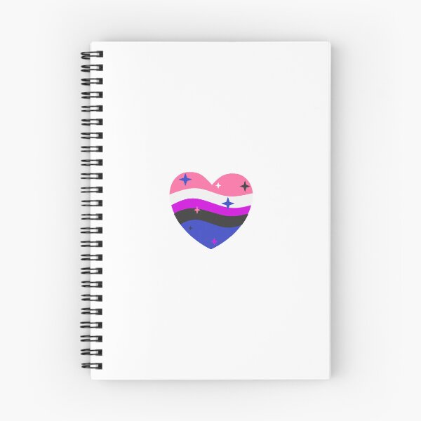 Item preview, Genderfluid Pride Heart designed and sold by MagicFolfMarket.