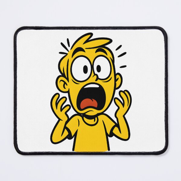 Item preview, Shocked Reaction Face designed and sold by Uglyandcute.