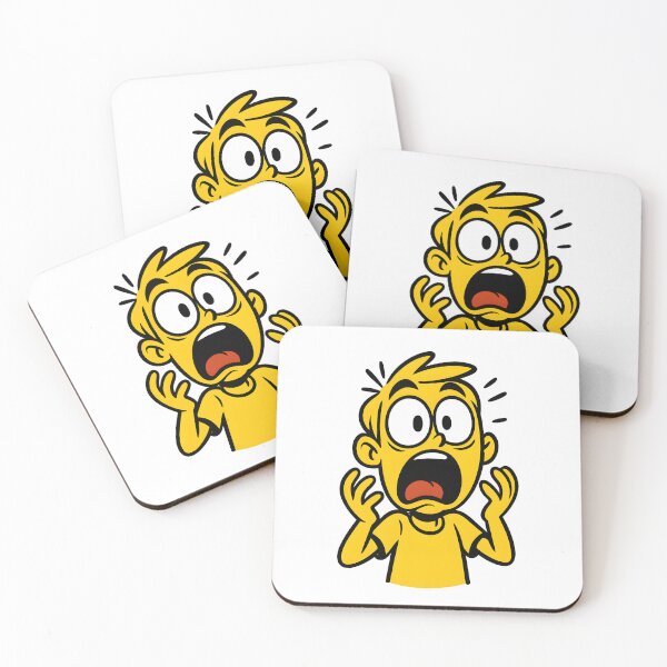 Item preview, Shocked Reaction Face designed and sold by Uglyandcute.