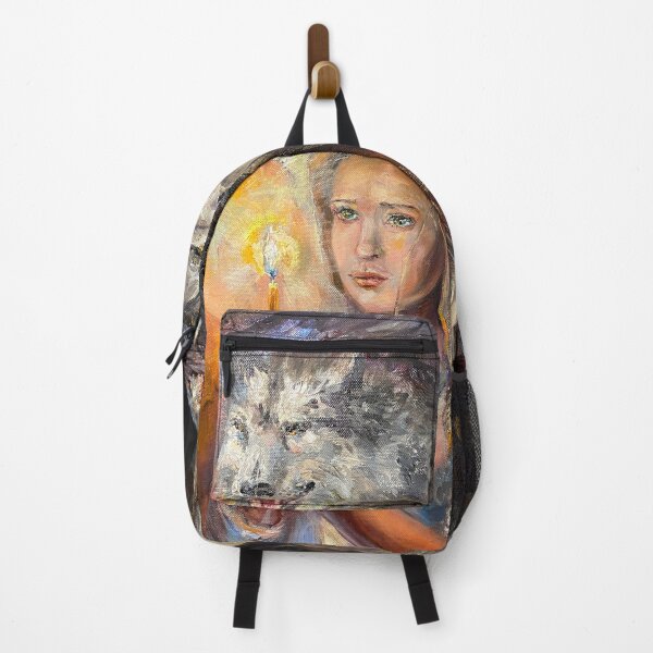 Item preview, Girl with wolves. designed and sold by Elena Reutova.