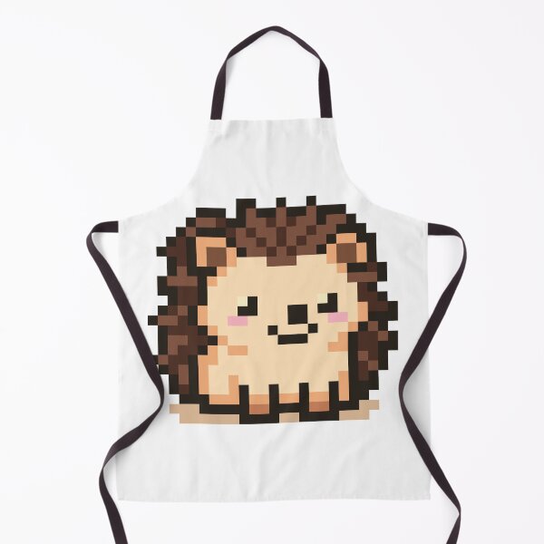 Item preview, Tiny Pixel Hedgehog – Happy Sitter designed and sold by retro_pixel.