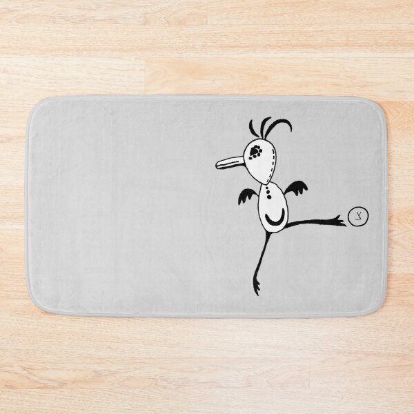 Item preview, Surreal Bird of Bowed Righteousness｜Tsade צ｜Hebrew Letter Art｜Black and White Design designed and sold by Aster Atelier.