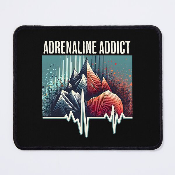 Item preview, Adrenaline Addict | Extreme Sports Heartbeat Mountain designed and sold by KZbubble.