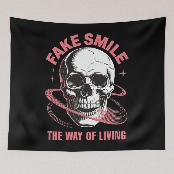 Item preview, Fake smile - The way of living  designed and sold by SidTastic .