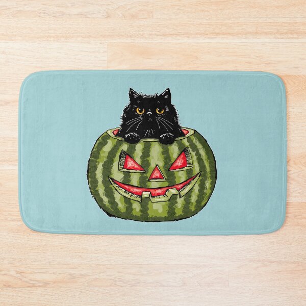 Item preview, Summerween Watermelon Kitty designed and sold by KilkennyCat Art.