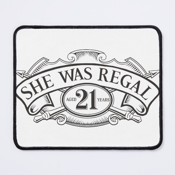 Item preview, Ironic Whiskey Label Parody – She Was Regal designed and sold by atuxmood.