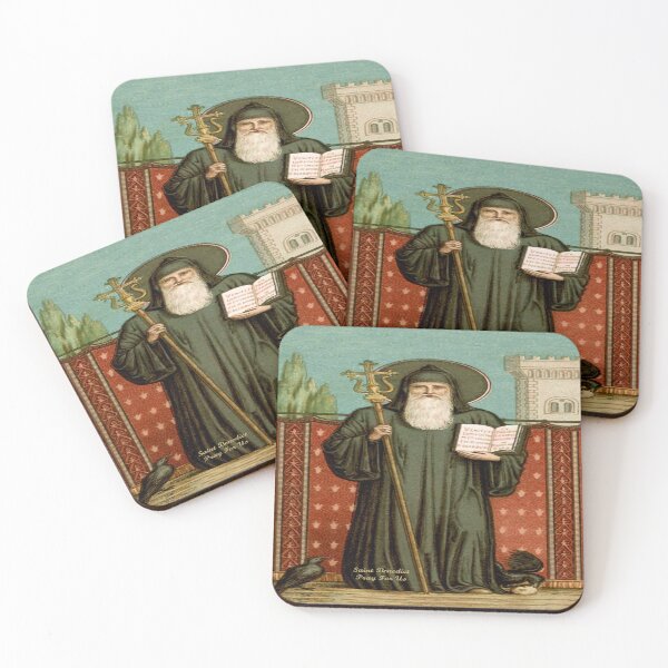 Item preview, Saint Benedict of Nursia designed and sold by LitanyLane.