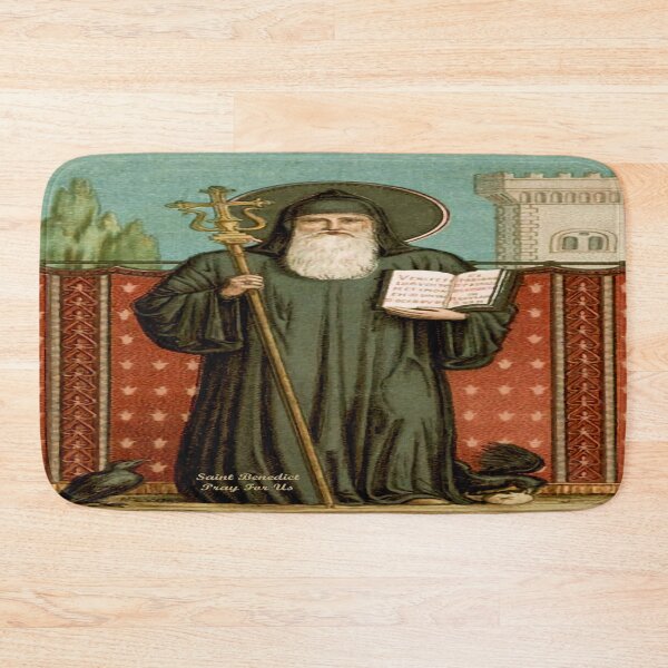 Item preview, Saint Benedict of Nursia designed and sold by LitanyLane.