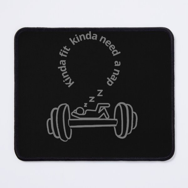 Item preview, Kinda fit kinda need a nap funny gift for gym lovers designed and sold by Just1MoreRep.