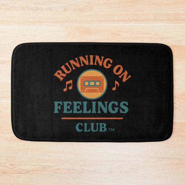 Item preview, Running on Feelings – Pastel Emotional Aesthetic Sticker designed and sold by Design_Your_Day.