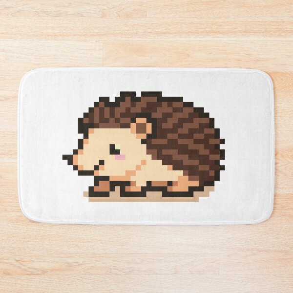 Item preview, Tiny Pixel Hedgehog – Restful Crawler designed and sold by retro_pixel.