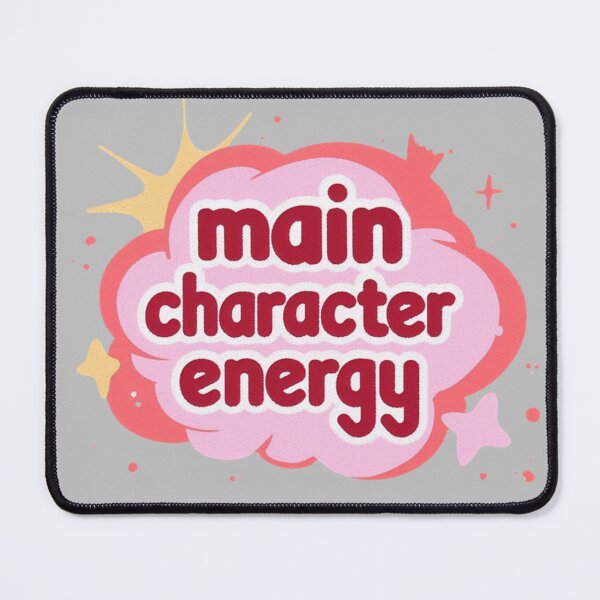 Item preview, Main character energy designed and sold by MendaciousMina.