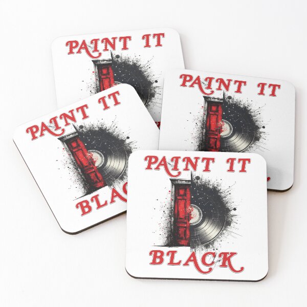 Item preview, Paint it black Vinyl designed and sold by Nacho Average Designs.