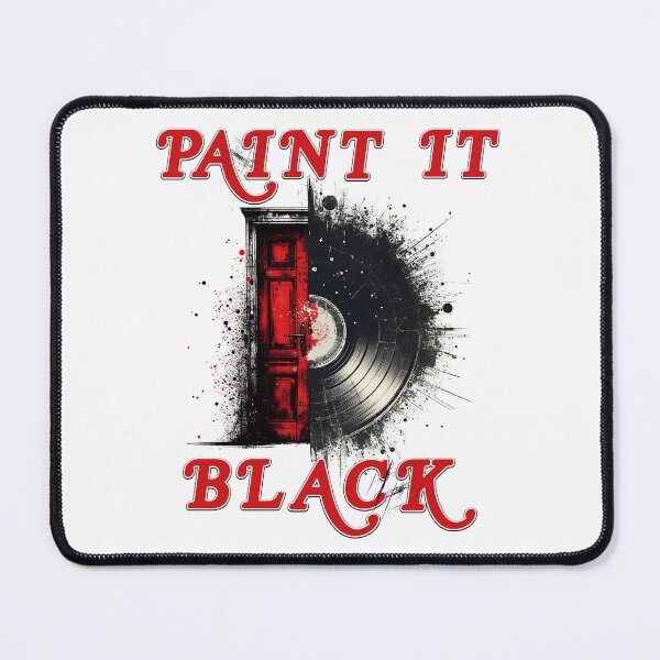 Item preview, Paint it black Vinyl designed and sold by Nacho Average Designs.