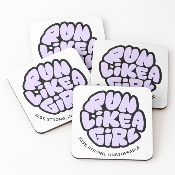 Item preview, Run Like A Girl: Fast, Strong, Unstoppable designed and sold by Katri Hansson.