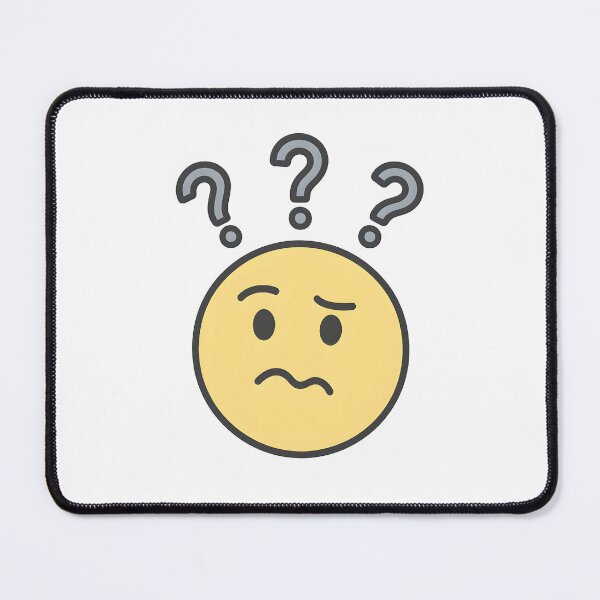 Item preview, Confused Reaction Face designed and sold by Uglyandcute.