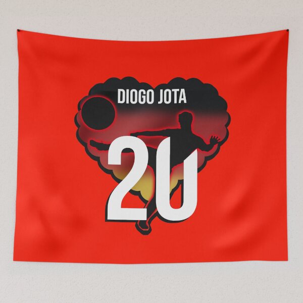 Item preview, Diogo Jota 20 – Iconic Football Design for Liverpool’s Sharp-Witted No. 20 designed and sold by ArtsyExplorer.