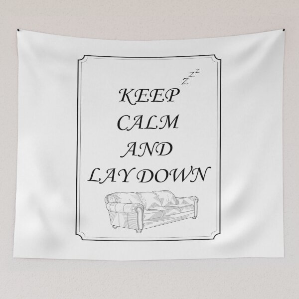 Item preview, Keep Calm And Lay Down designed and sold by Echo Store.