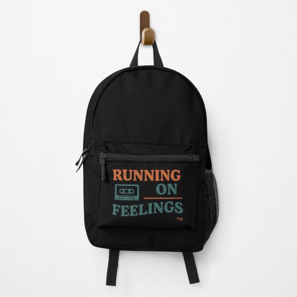 Item preview, Running on Feelings – Pastel Emotional Aesthetic Sticker designed and sold by Design_Your_Day.