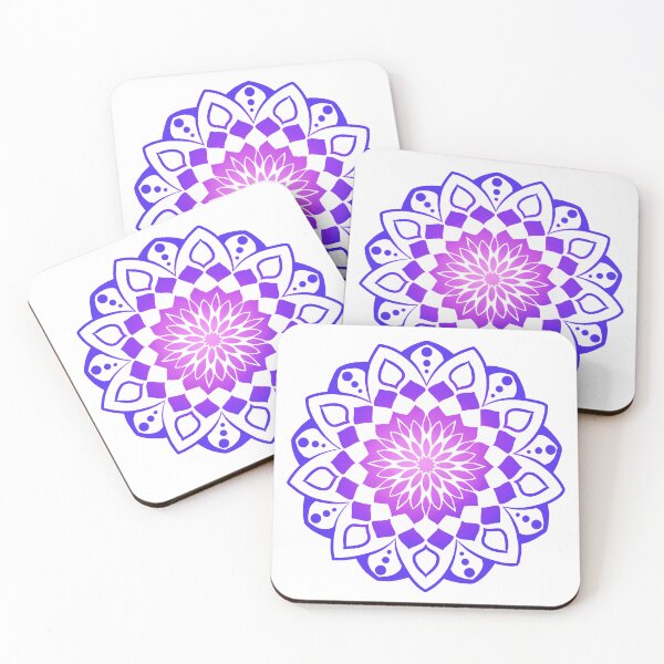 Item preview, Pink and Purple Gradient Mandala designed and sold by LokisCraft.