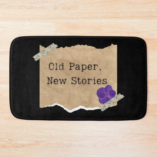 Item preview, Old Paper, New Stories – Vintage Style Quote Design for Writers & Dreamers designed and sold by WowDezign.
