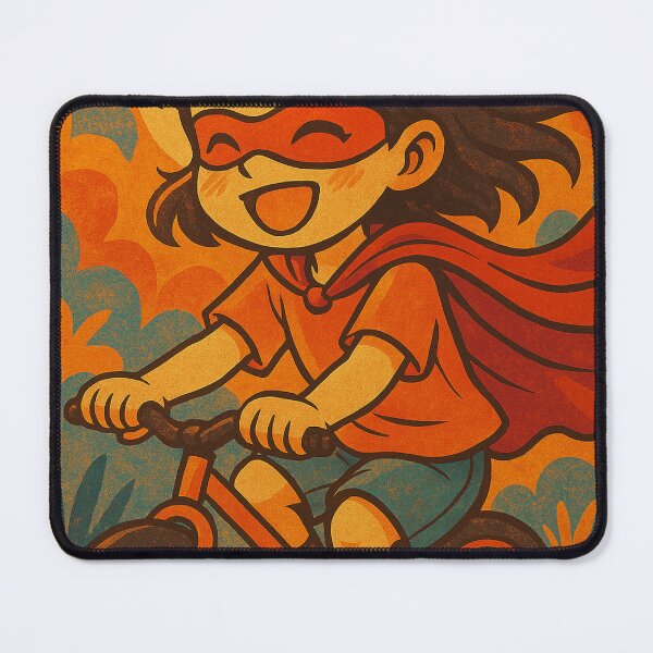Item preview, Super Girl Adventure Bike designed and sold by JonelleTshirts.