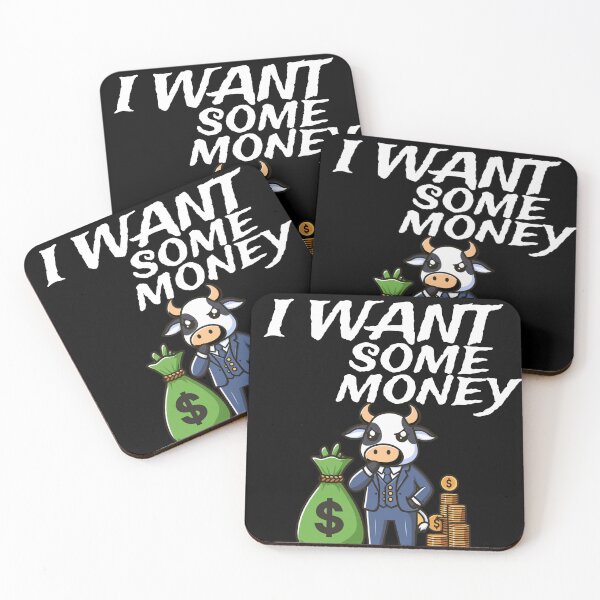 Item preview, I Want Money – thief Design designed and sold by GreenSeass.