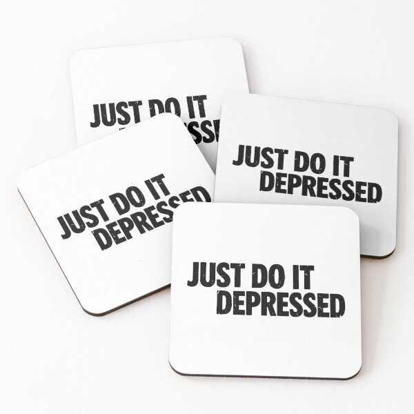 Item preview, Just do it depressed designed and sold by MamSelle.