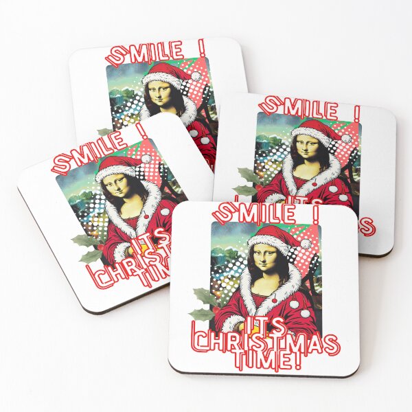 Item preview, Christmas Monalisa  designed and sold by Nacho Average Designs.