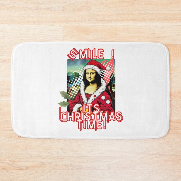 Item preview, Christmas Monalisa  designed and sold by Nacho Average Designs.