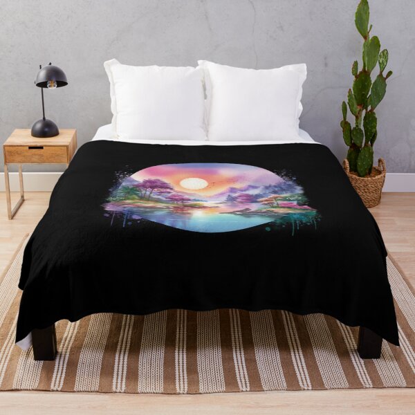 Item preview, Digital Watercolor Nature Landscape designed and sold by Krystal280791 Shop.