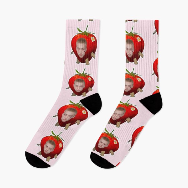 Item preview, Strawberry Hyunjin meme | SKZ designed and sold by sevenina.