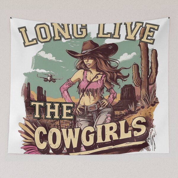 Item preview, Long Live the Cowgirl designed and sold by Tainara Tavares de Carvalho.