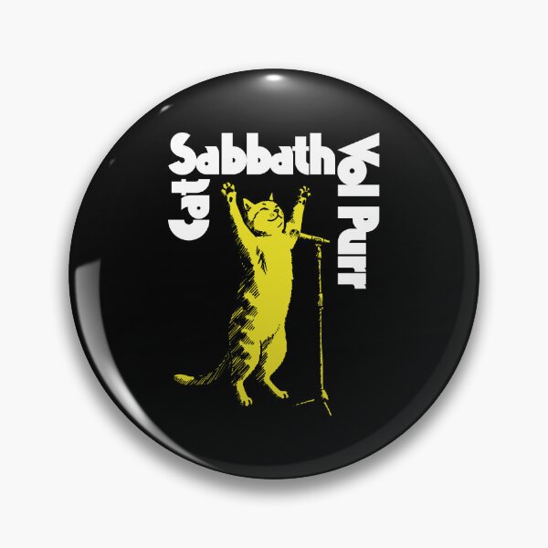 Item preview, Cat Sabbath Vol. Purr designed and sold by Robert "Hellfish" Fonseca.