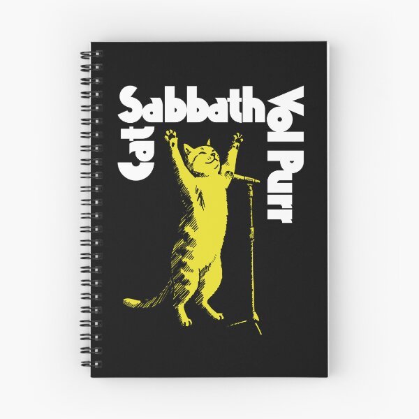 Item preview, Cat Sabbath Vol. Purr designed and sold by Robert "Hellfish" Fonseca.