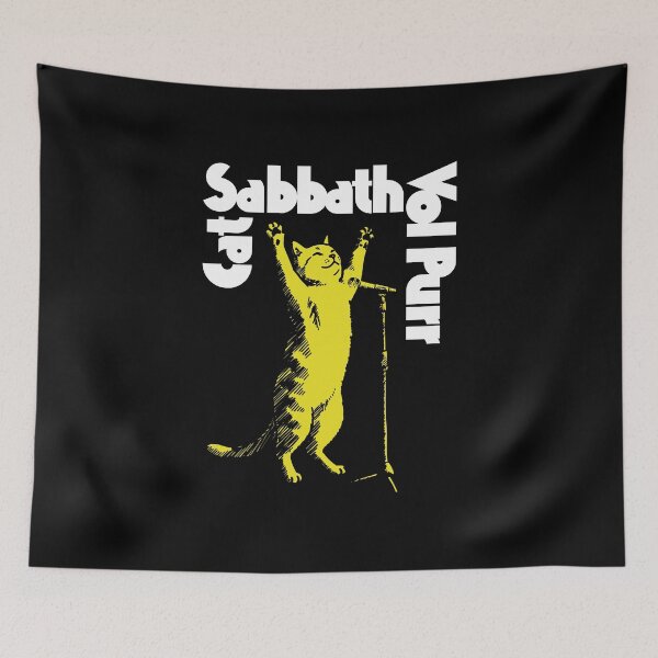 Item preview, Cat Sabbath Vol. Purr designed and sold by Robert "Hellfish" Fonseca.