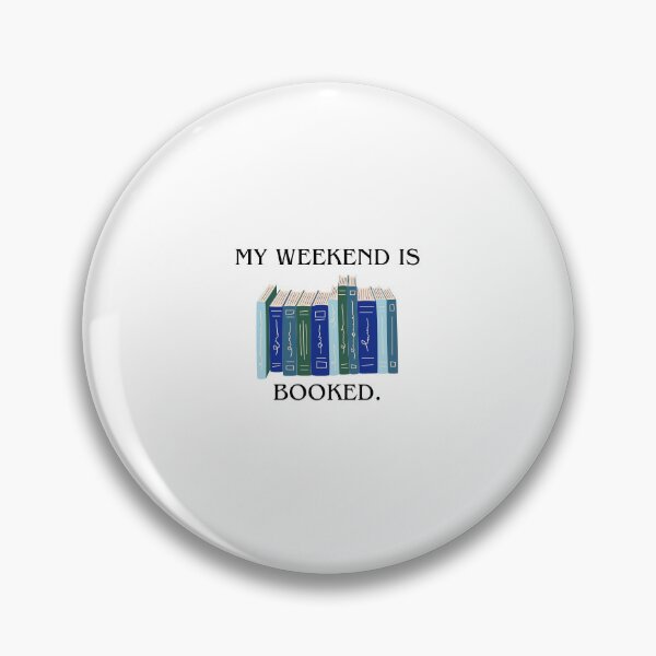 Item preview, My Weekend is Booked designed and sold by The Simple Collective.
