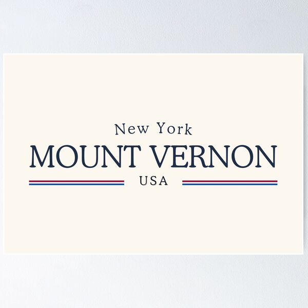 Item preview, Mount Vernon New York Heritage – Classic Cream designed and sold by buglevel.
