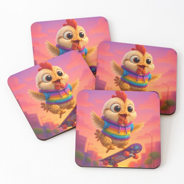 Item preview, Skater Campine Chicken designed and sold by Sillytoe.