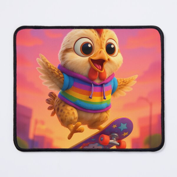 Item preview, Skater Campine Chicken designed and sold by Sillytoe.