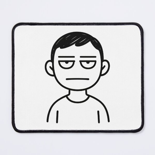 Item preview, Deadpan Face designed and sold by Uglyandcute.