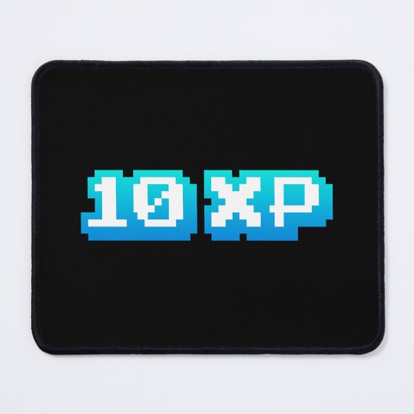 Item preview, 10 XP, Experience Points Gaming Memes in Teal Blue designed and sold by Memes N Lore .