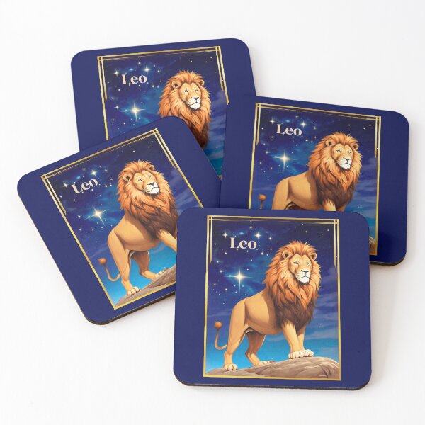 Item preview, Leo Zodiac Sign Under a Starry Sky designed and sold by Marymarice.
