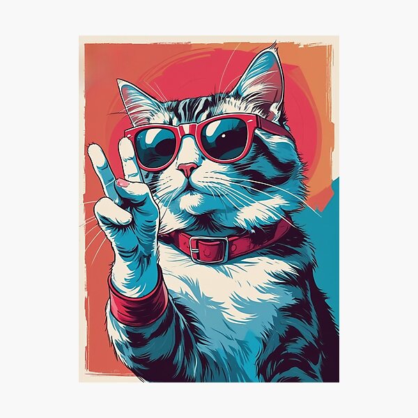 Item preview, Just a chill cat designed and sold by SwissDesignPro.