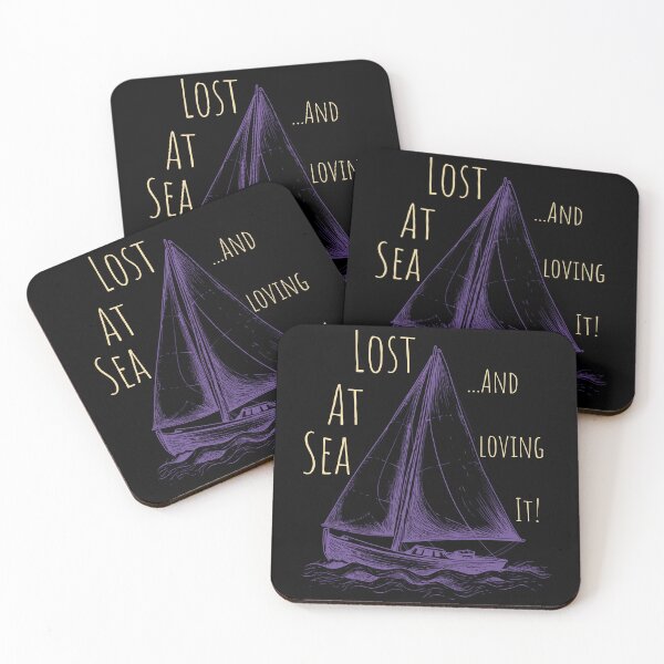 Item preview, Lost at Sea (And Loving It), Hand Drawn Summer Collection designed and sold by Ela-graphicwiz.